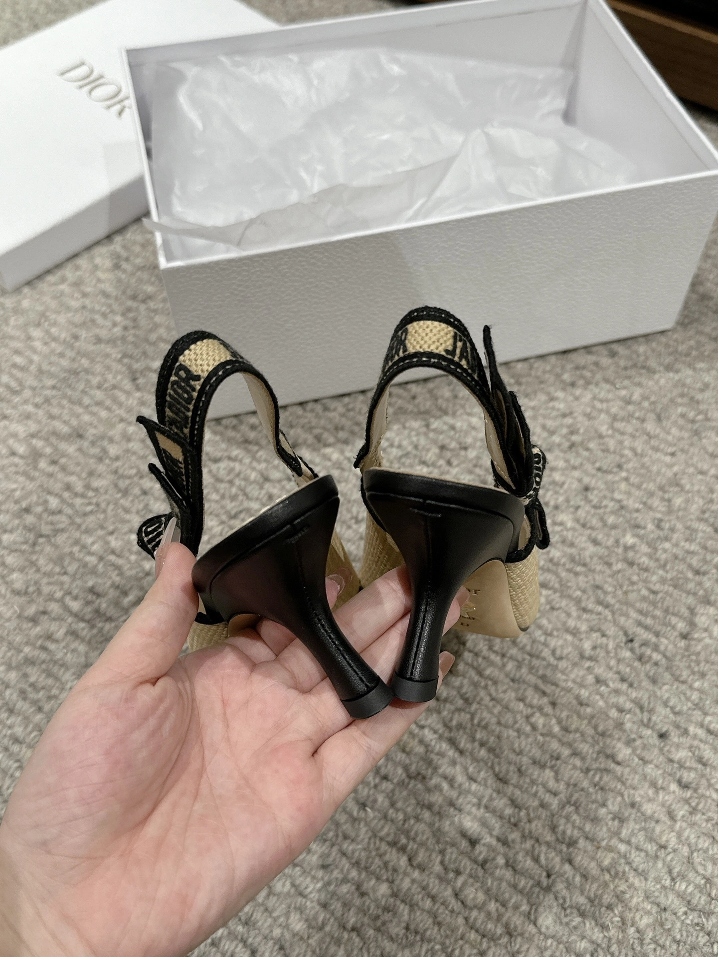 COCO-- 4ior KCV232ECJ_S04J KDV232ECJ_S04J Heel height：6.5CM Calfskin sheepskin item:D-X158F1262